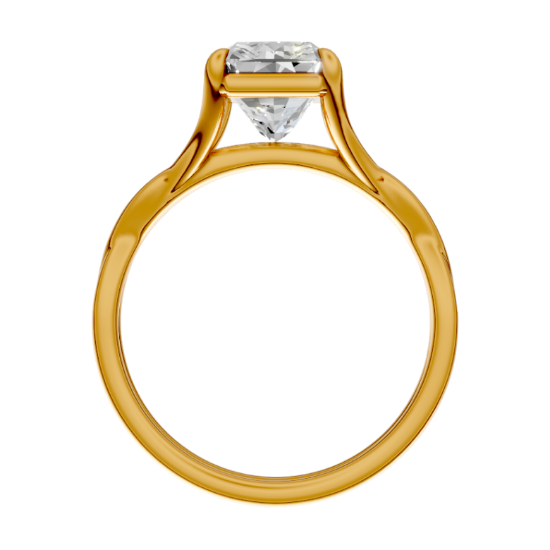 radiant-14k yellow gold|radiant-18k yellow gold