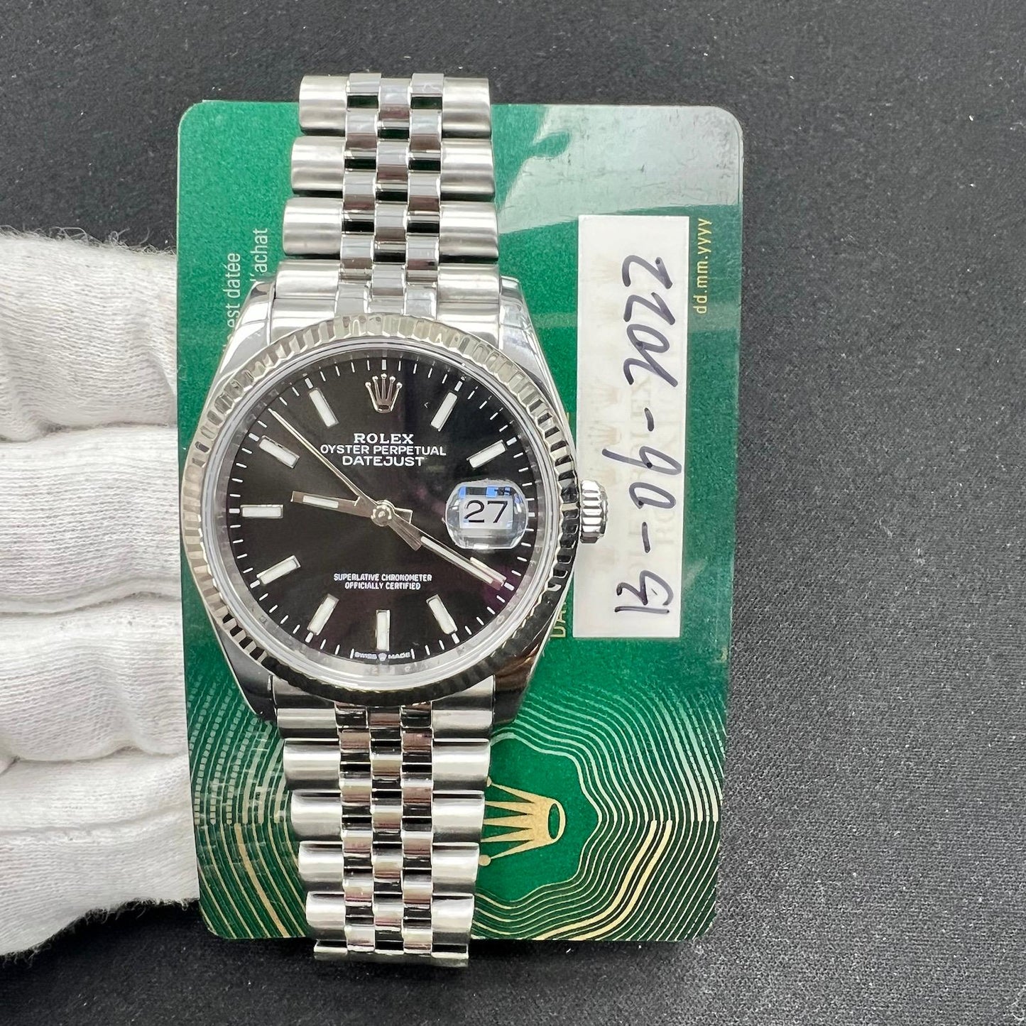ROLEX DATEJUST A2027LW