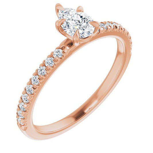 pear-10K Rose gold