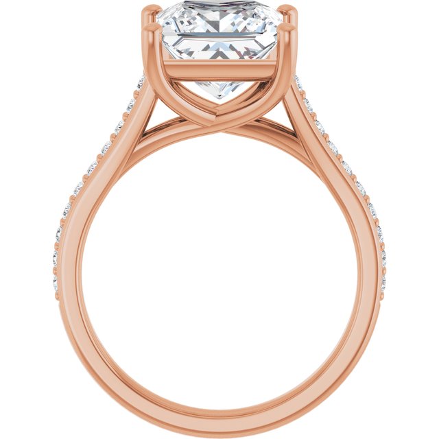 square-10K Rose gold