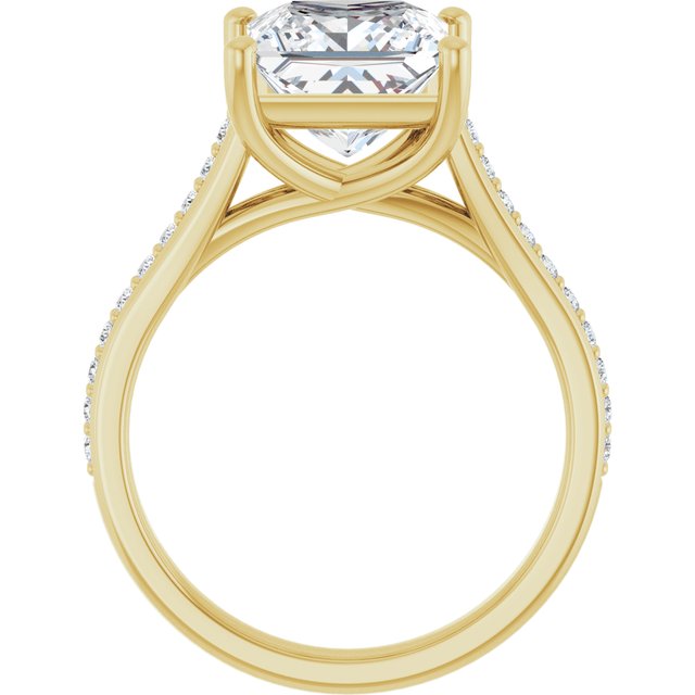 square-14K Yellow gold