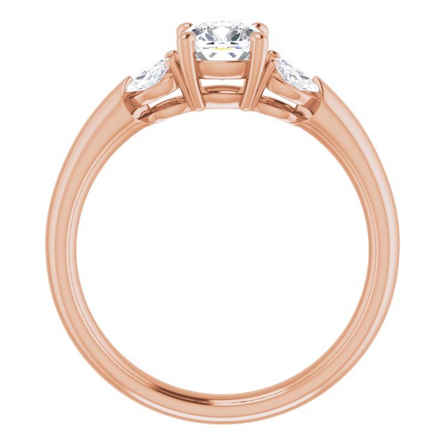cushion-14K Rose gold