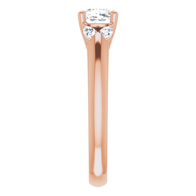 cushion-10K Rose gold