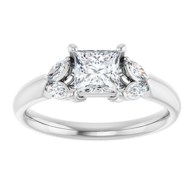 square-10K White gold