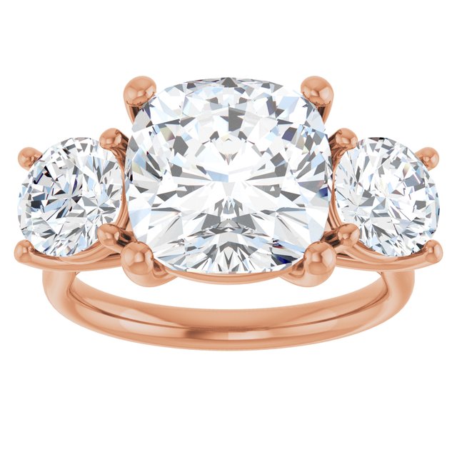 cushion-14K Rose gold