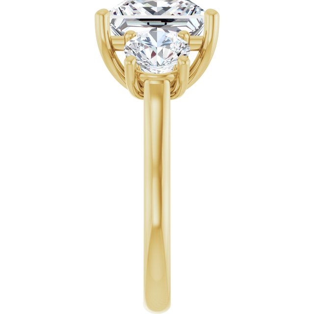 square-14K Yellow gold