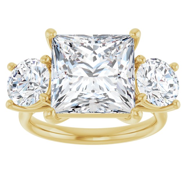 square-14K Yellow gold