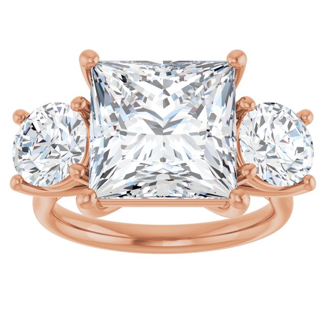 square-14K Rose gold