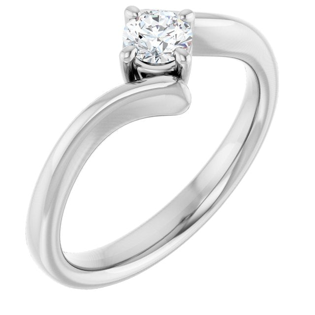 round-10K White gold