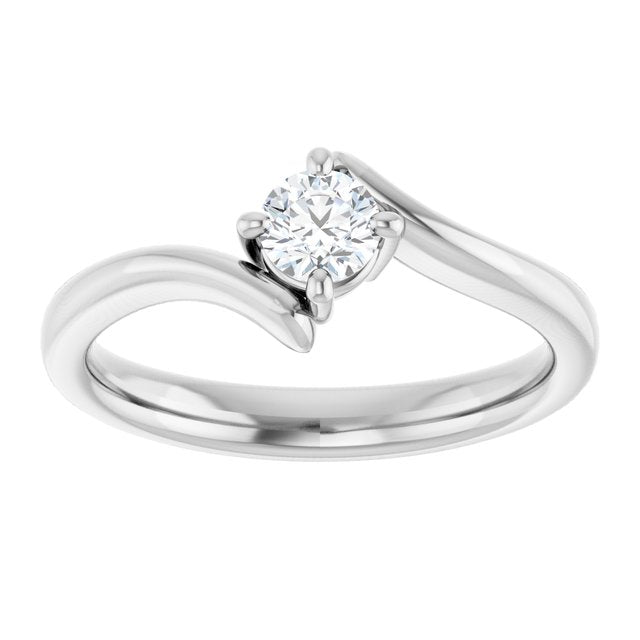round-18K White gold