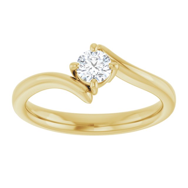 round-10K Yellow gold