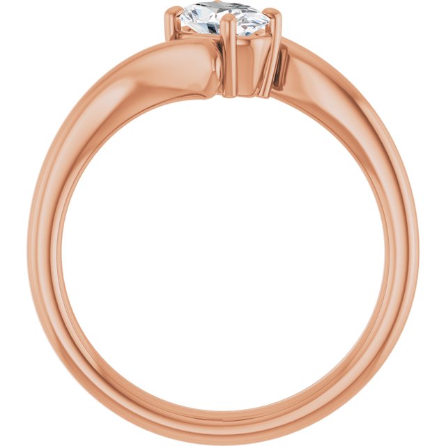 oval-18K Rose gold