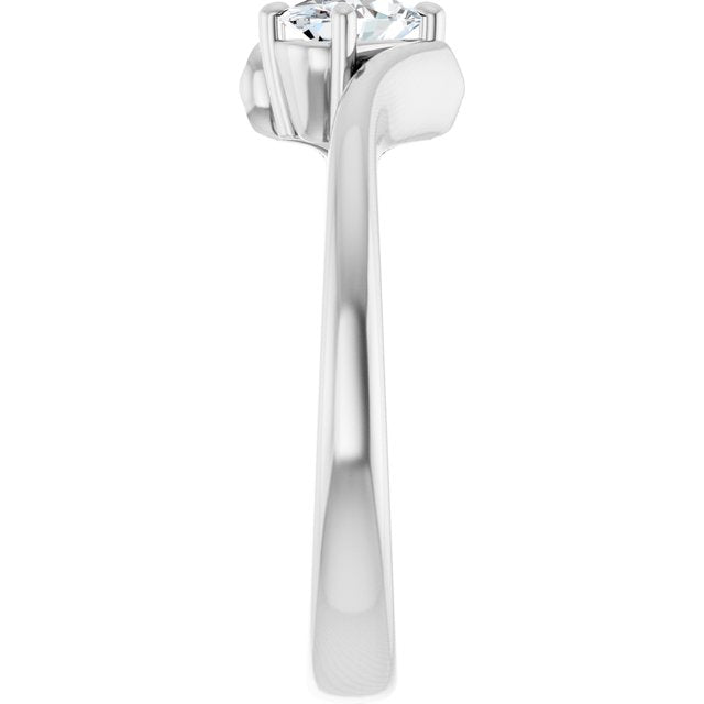 oval-10K White gold