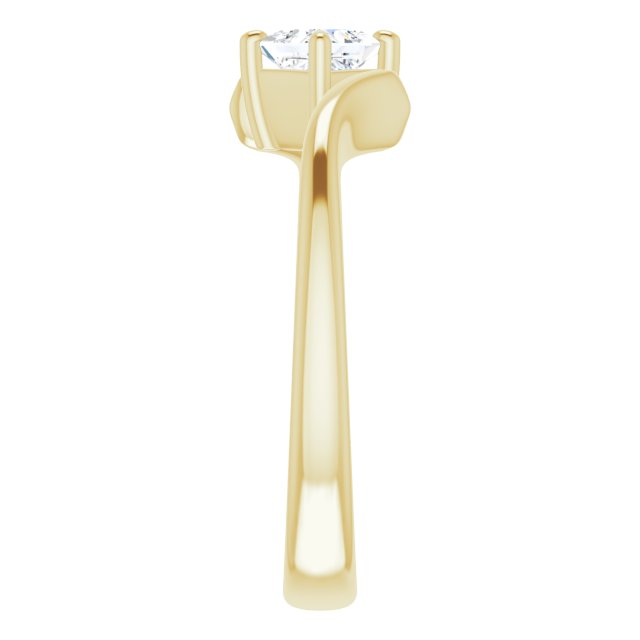 square-14K Yellow gold