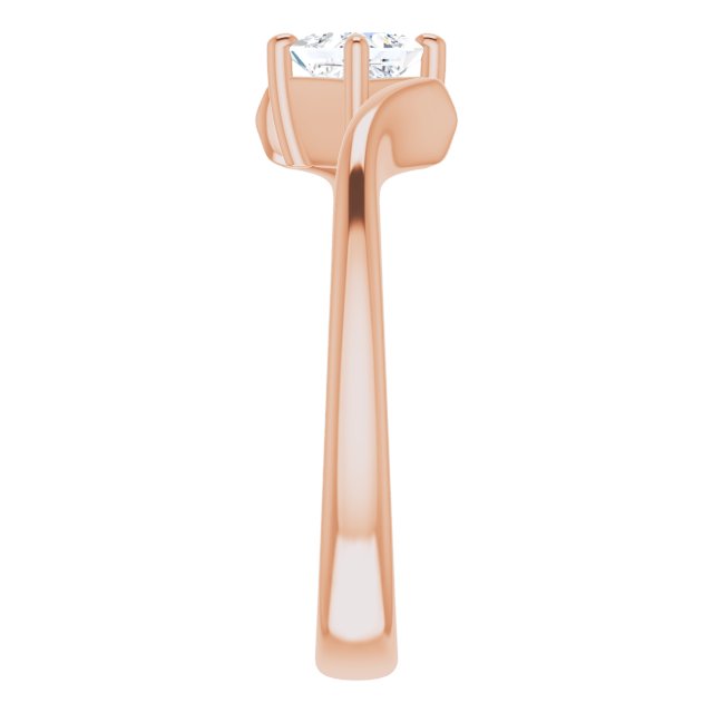 square-18K Rose gold