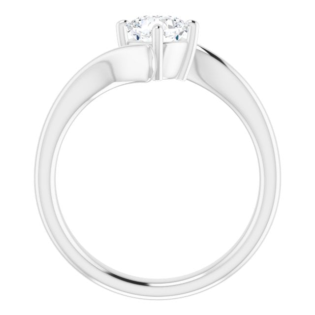 cushion-18K White gold