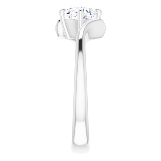 cushion-10K White gold
