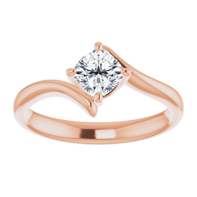 cushion-14K Rose gold