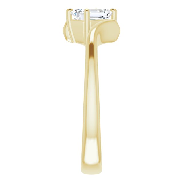 emerald-14K Yellow gold