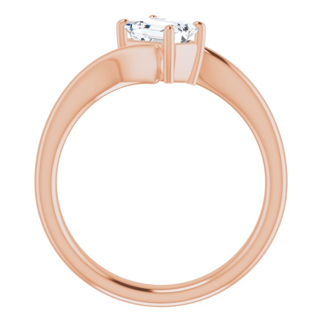 emerald-10K Rose gold