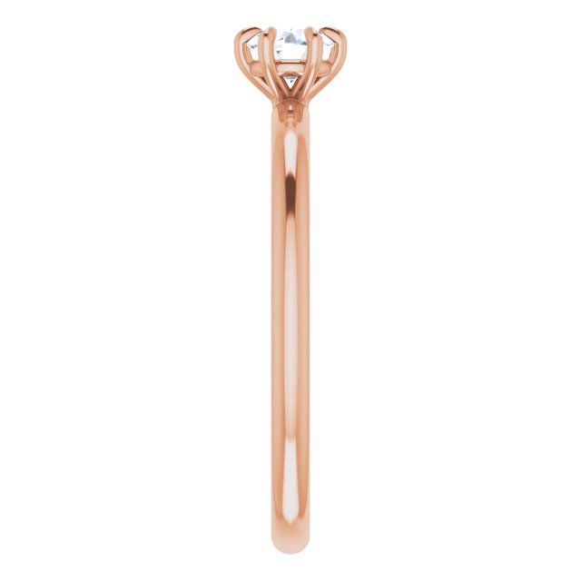 round-18K Rose gold