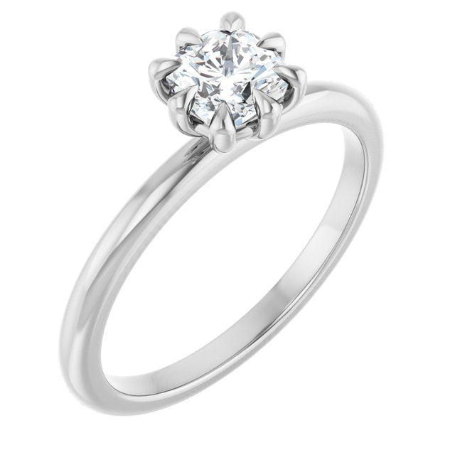 cushion-10K White gold