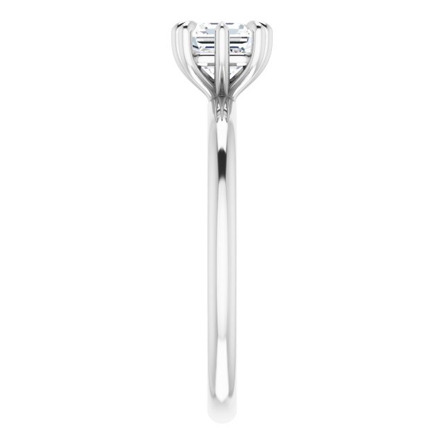 asscher-10K White gold