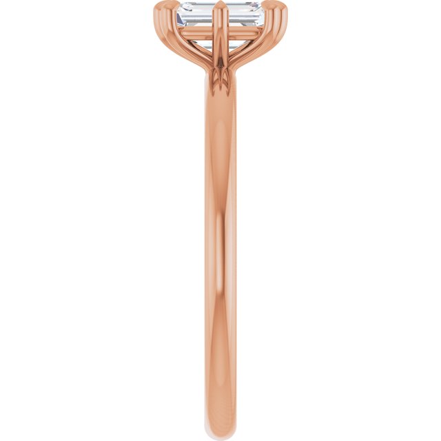 emerald-10K Rose gold