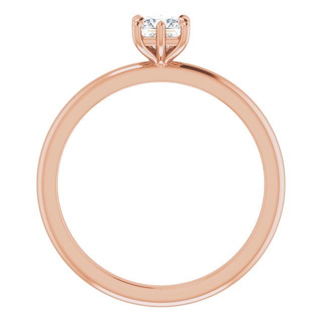 square-18K Rose gold