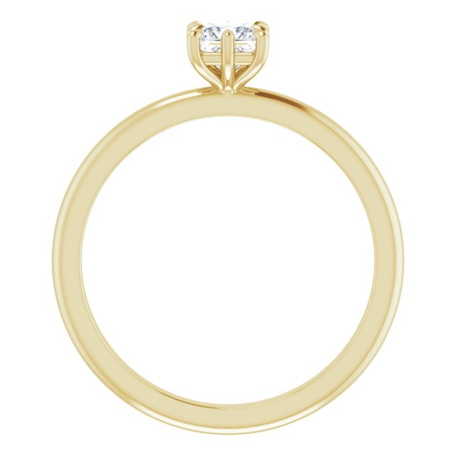 square-14K Yellow gold