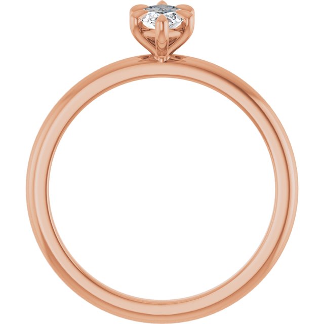 marquise-14K Rose gold