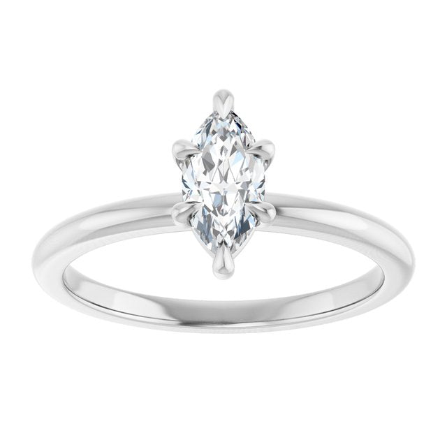 marquise-14K White gold