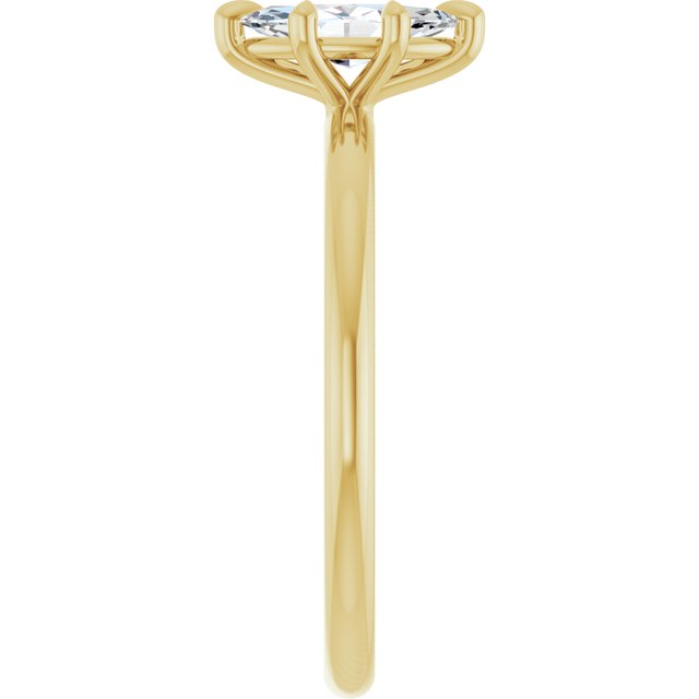 marquise-14K Yellow gold