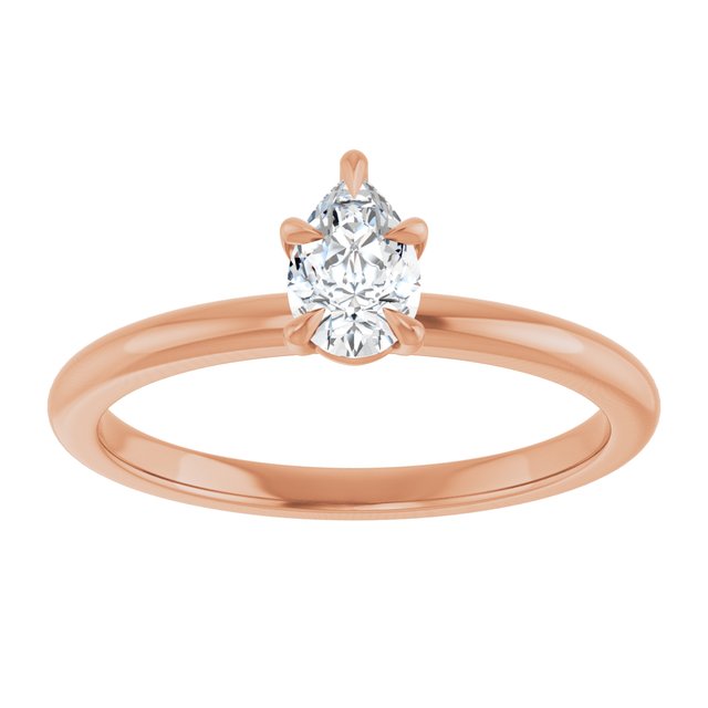pear-18K Rose gold
