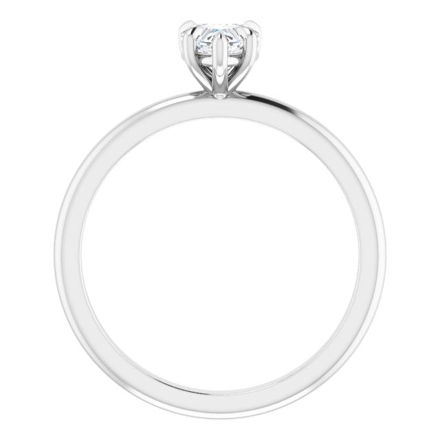 heart-10K White gold