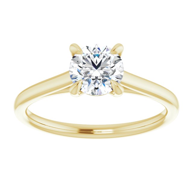 round-10K Yellow gold