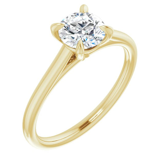 round-10K Yellow gold