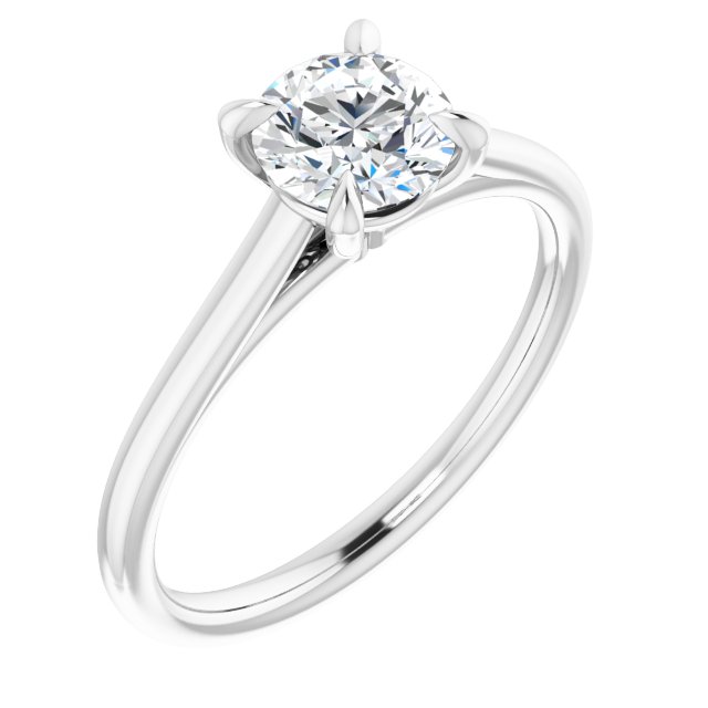 round-18K White gold