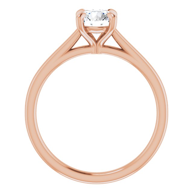 round-18K Rose gold