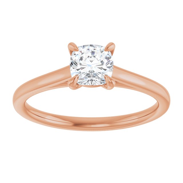 cushion-10K Rose gold