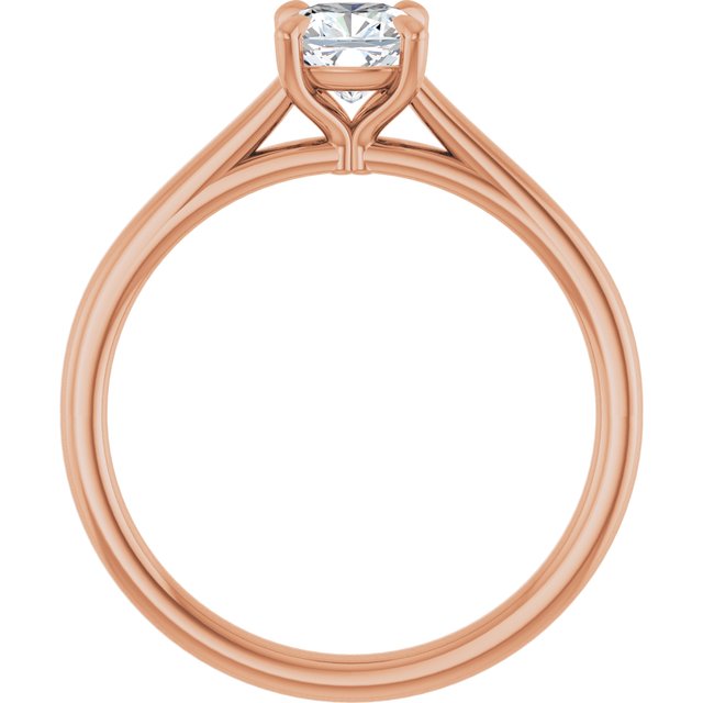 cushion-10K Rose gold