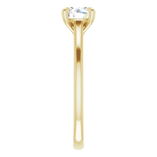 round-14K Yellow gold