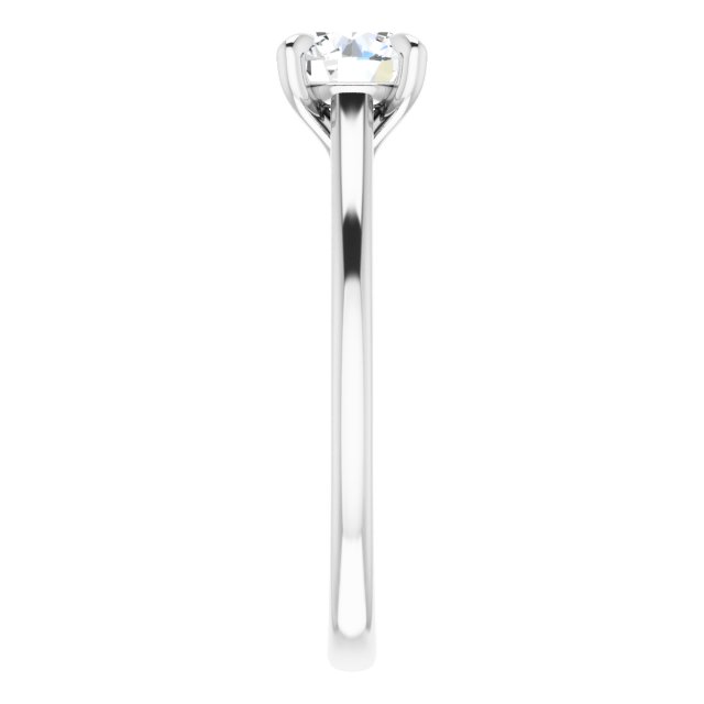 round-10K White gold