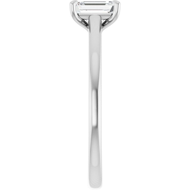 emerald-18K White gold