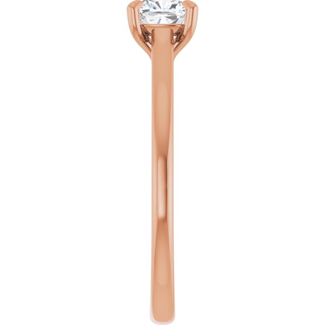 cushion-10K Rose gold