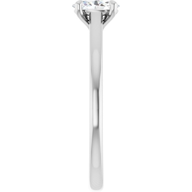 oval-10K White gold