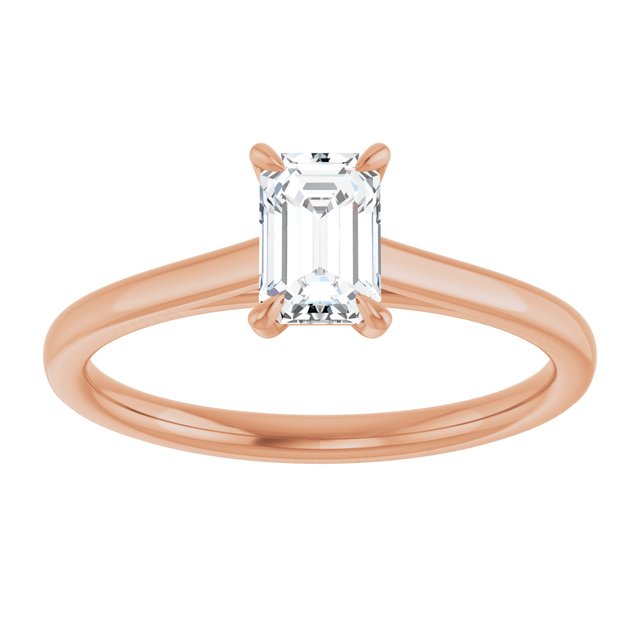 emerald-10K Rose gold