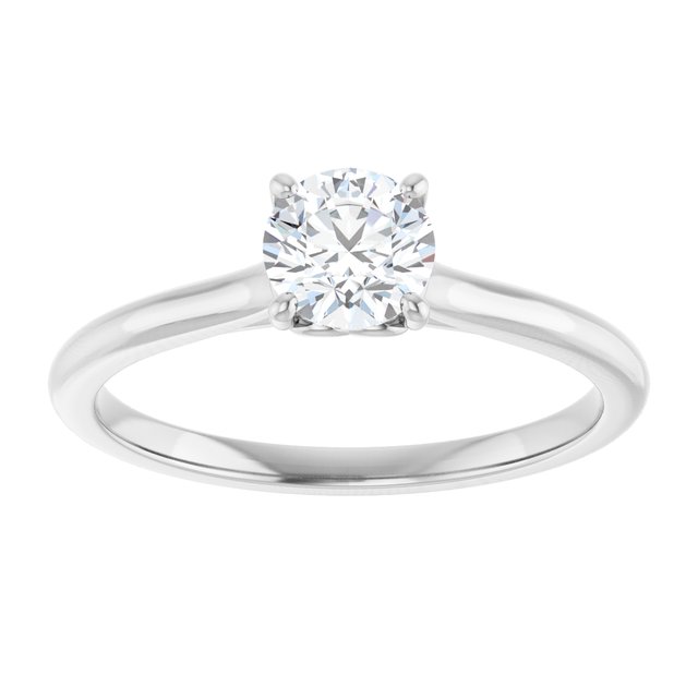 round-18K White gold