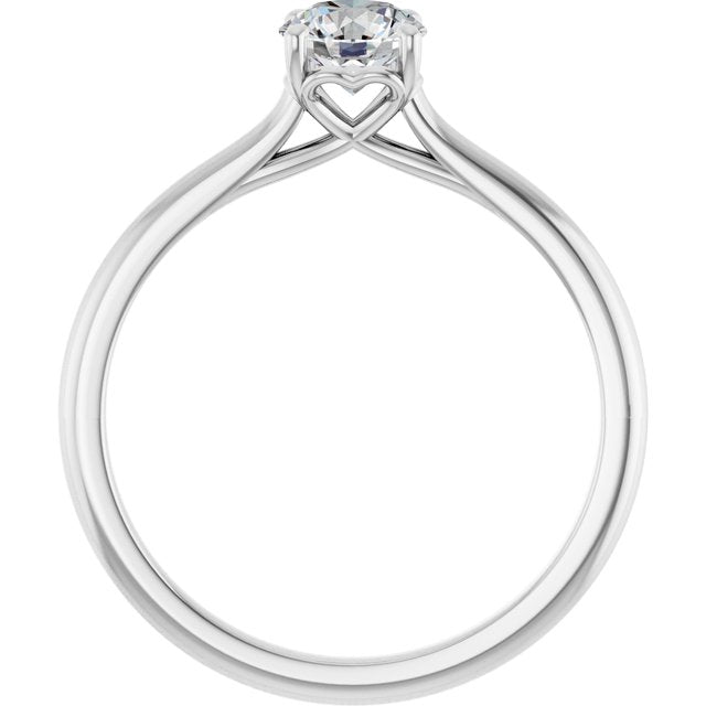 round-18K White gold