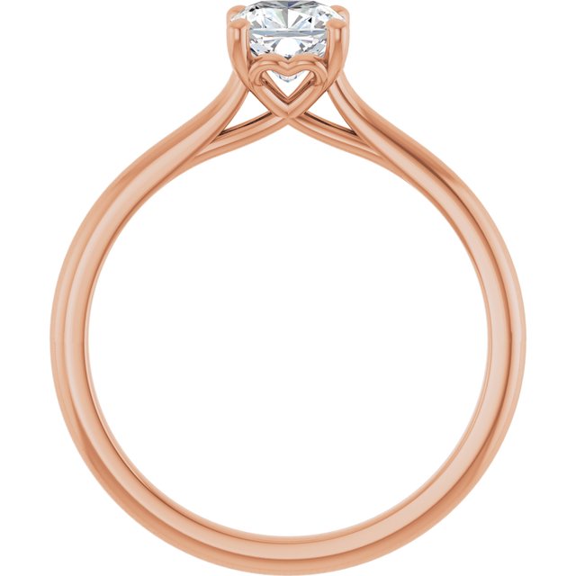cushion-18K Rose gold